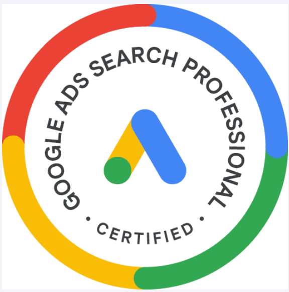 Google Ads Search Professional, certified