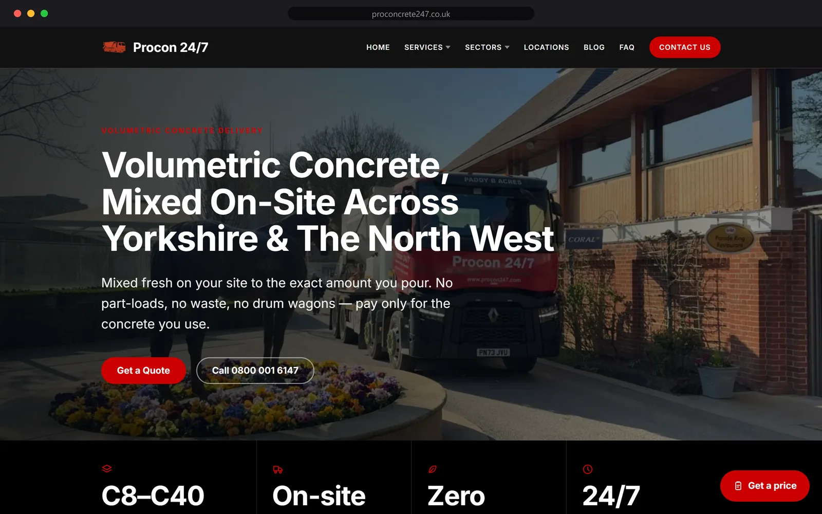 Procon 24/7 website